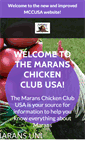 Mobile Screenshot of maranschickenclubusa.com