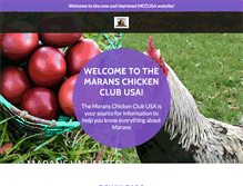 Tablet Screenshot of maranschickenclubusa.com